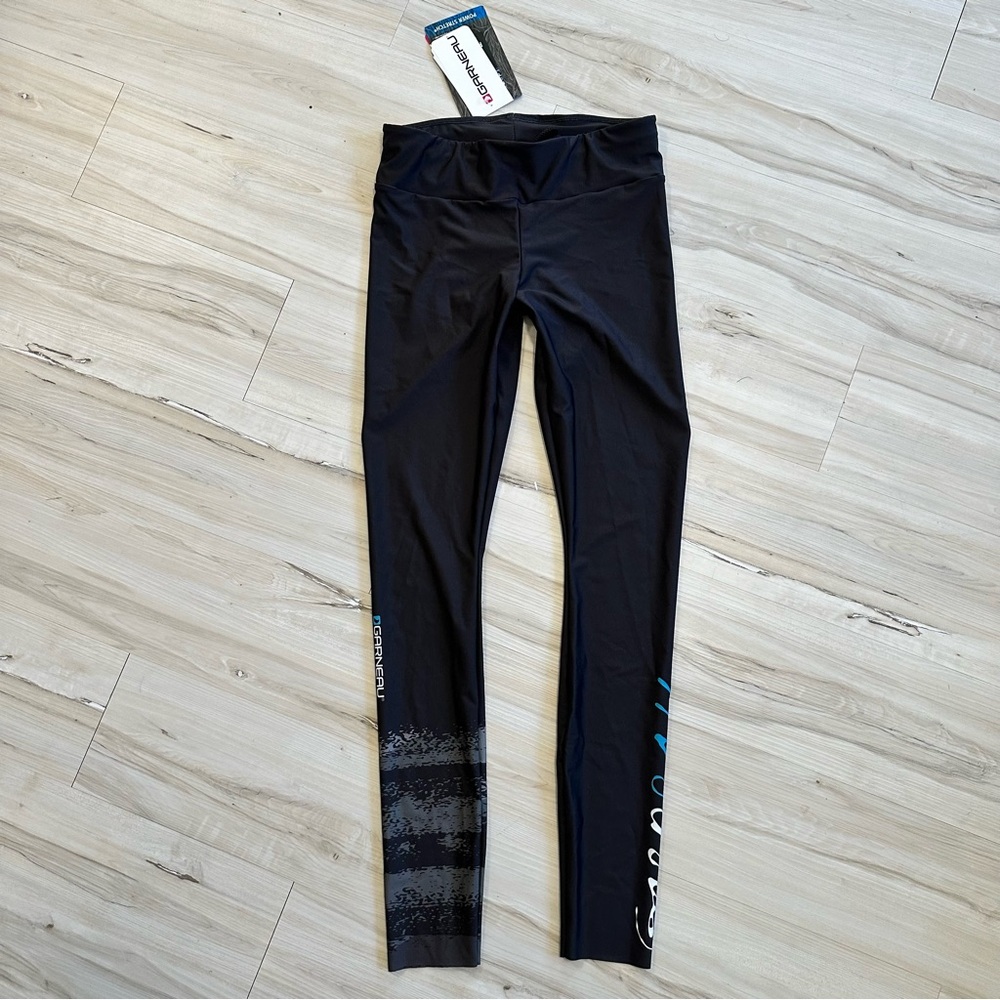 New! Women’s LOUIS GARNEAU ‘Brisk Tights’ Nordic & Cycling Black XS & Small